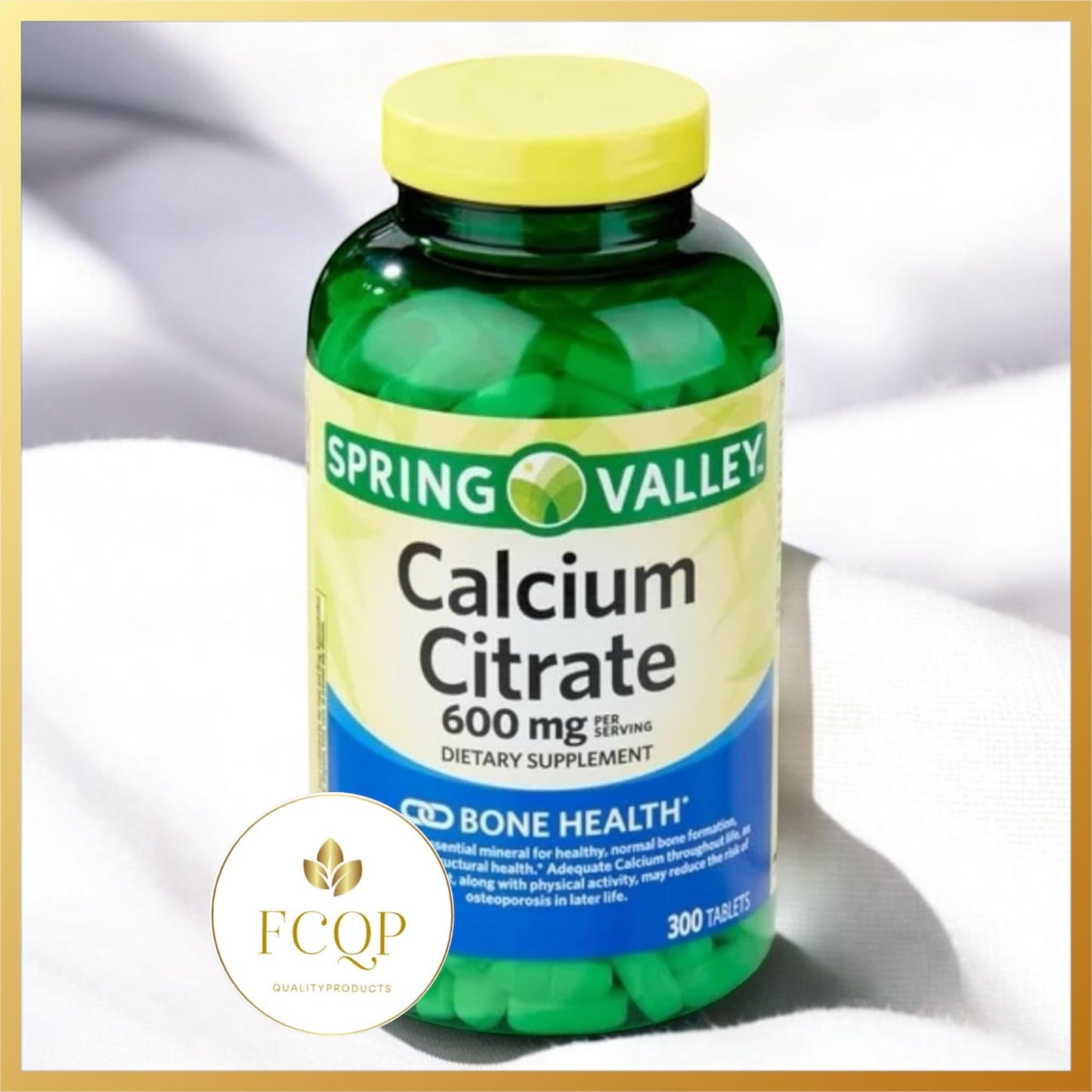 FCQP Calcium Citrate Tablet, 300 Tablets