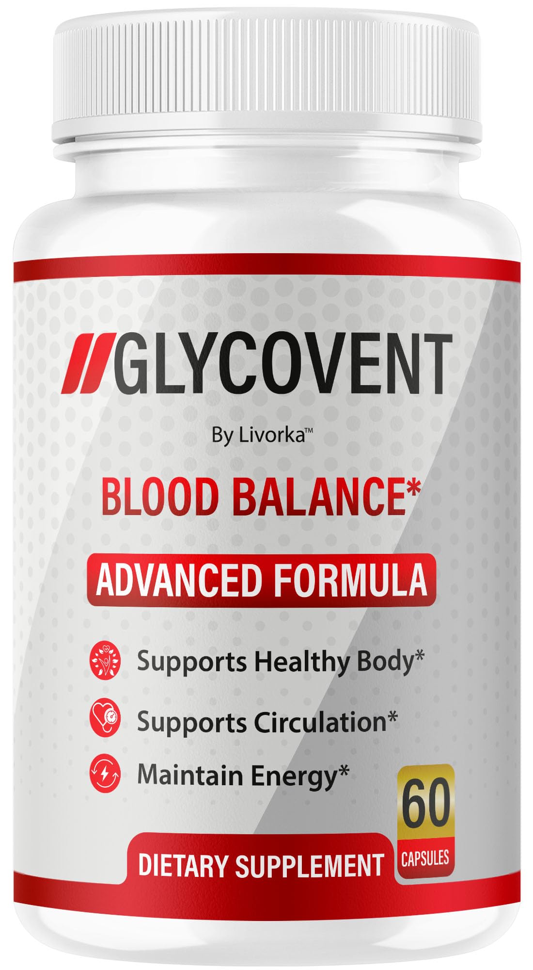 LIVORKA GlycoVent Blood Balance Capsules, 60 Count