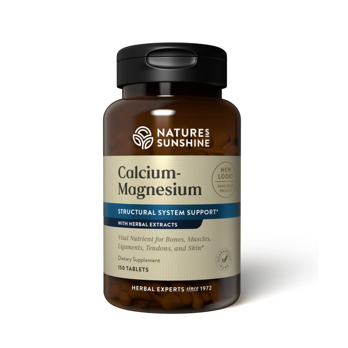 Nature's Sunshine Calcium-Magnesium SynerPro Tablet, 150 Count