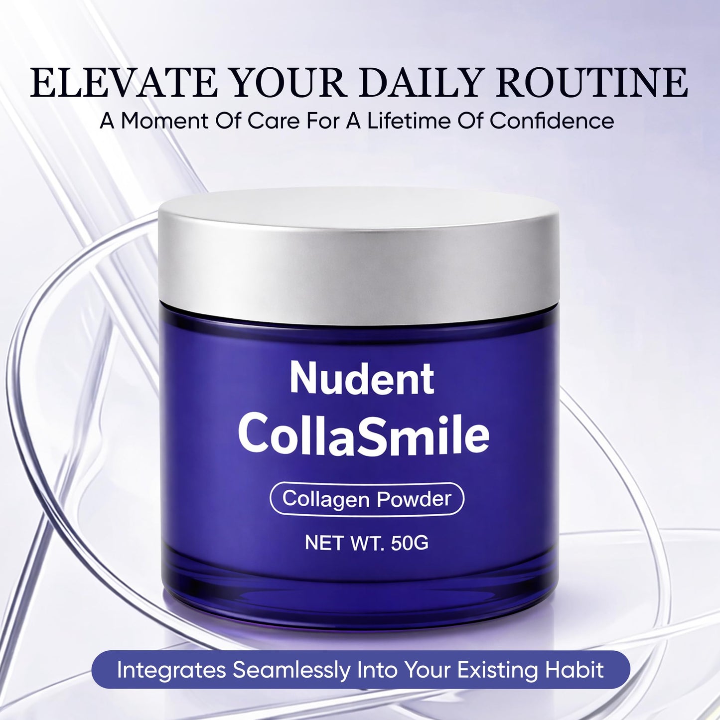 COLLASMILE Nudent Collagen Powder, 50 g