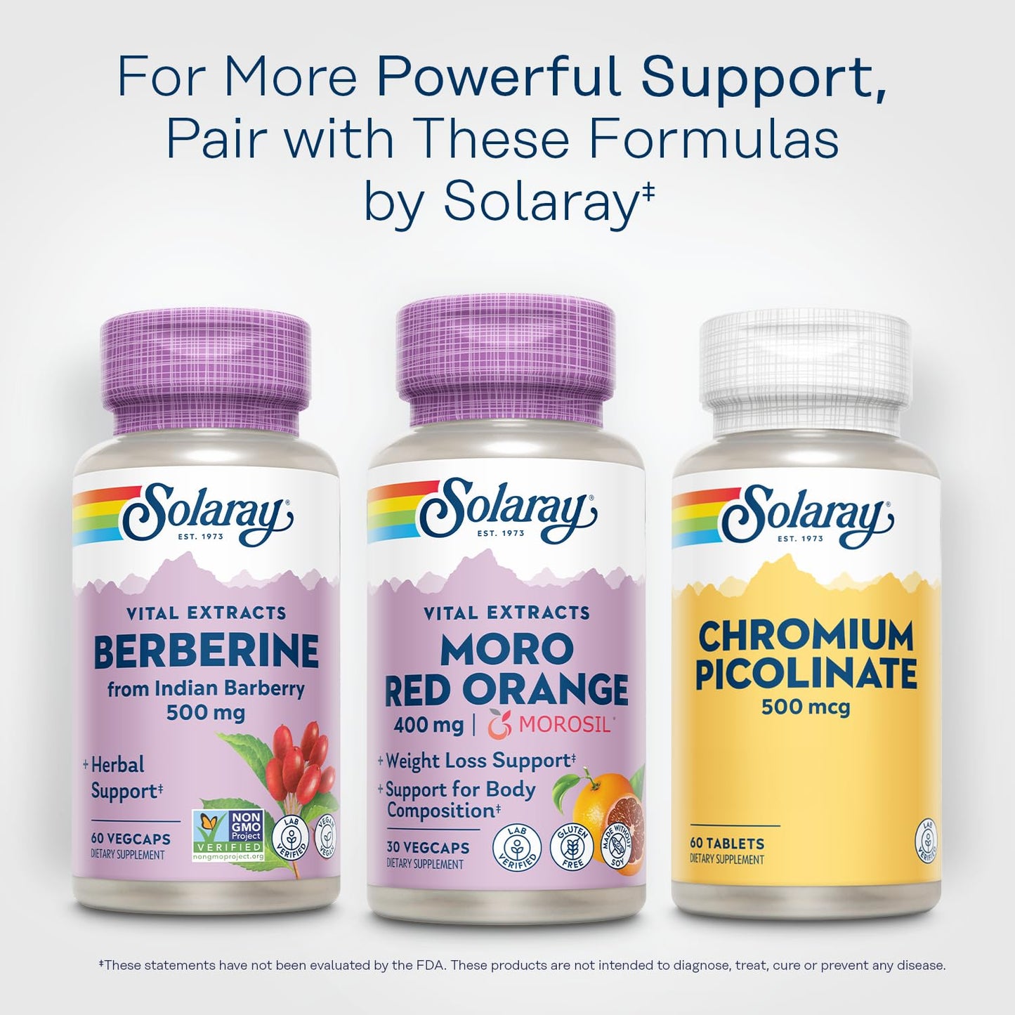 SOLARAY Moro Red Orange with Morosil Capsules, 30 Count