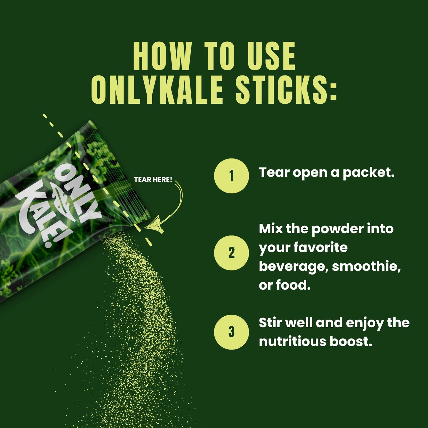 OnlyKale Kale Powder Powder 2.64 Ounce