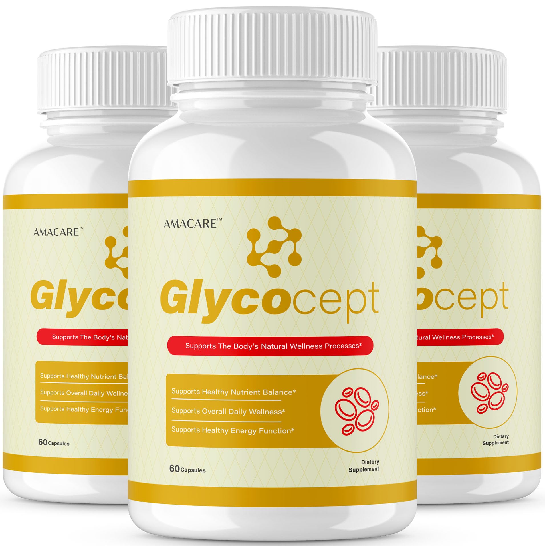 AMACARE Glycocept Advanced Glycocept Formula 180 Capsules