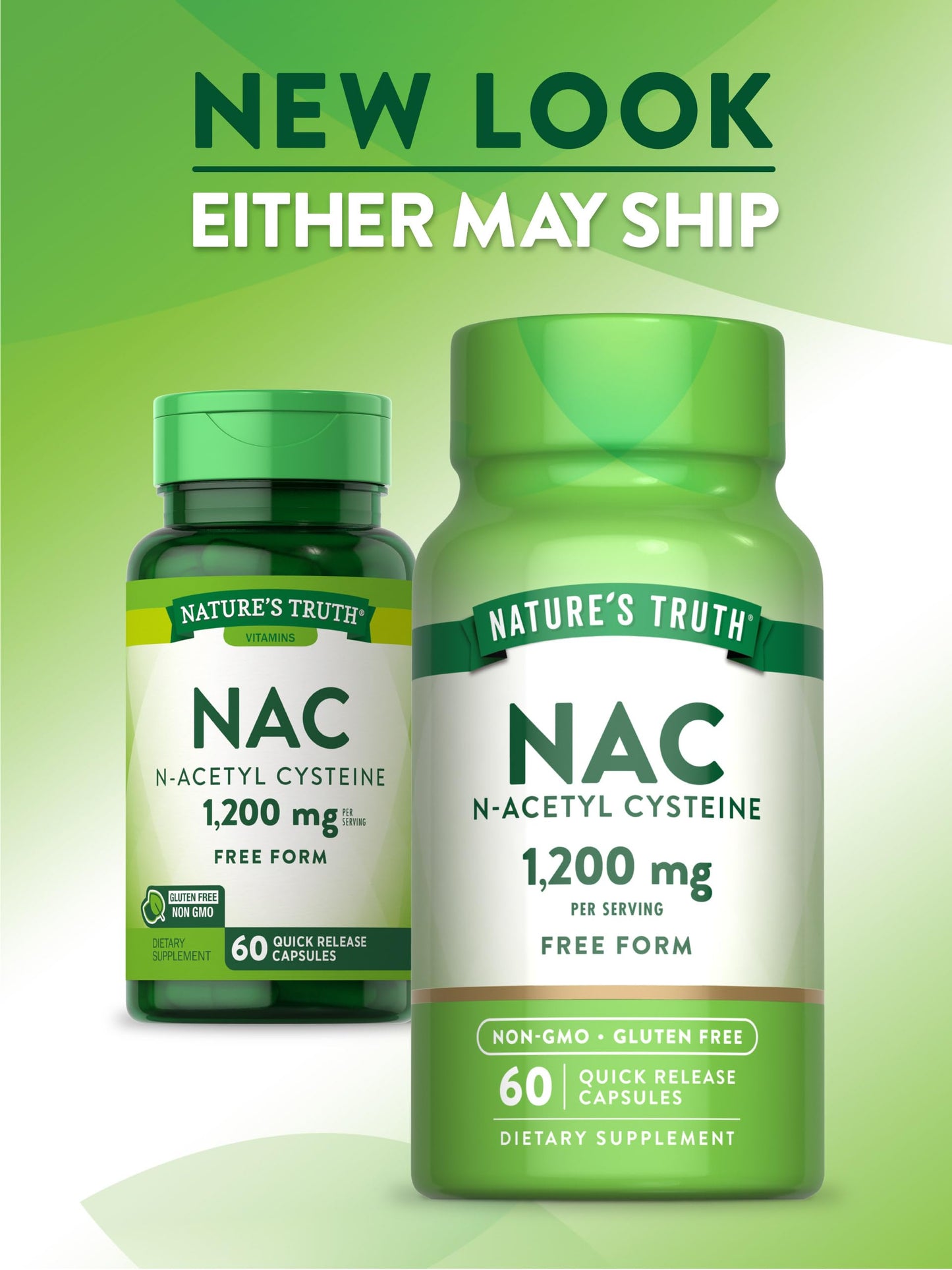 Nature's Truth NAC Supplement Capsules 60 Count