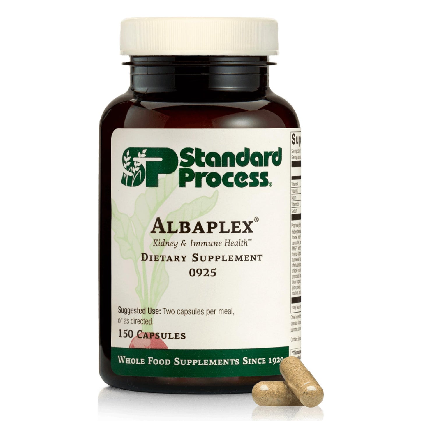Standard Process Inc. Albaplex Liver & Immune Health Dietary Supplement Capsules, 150