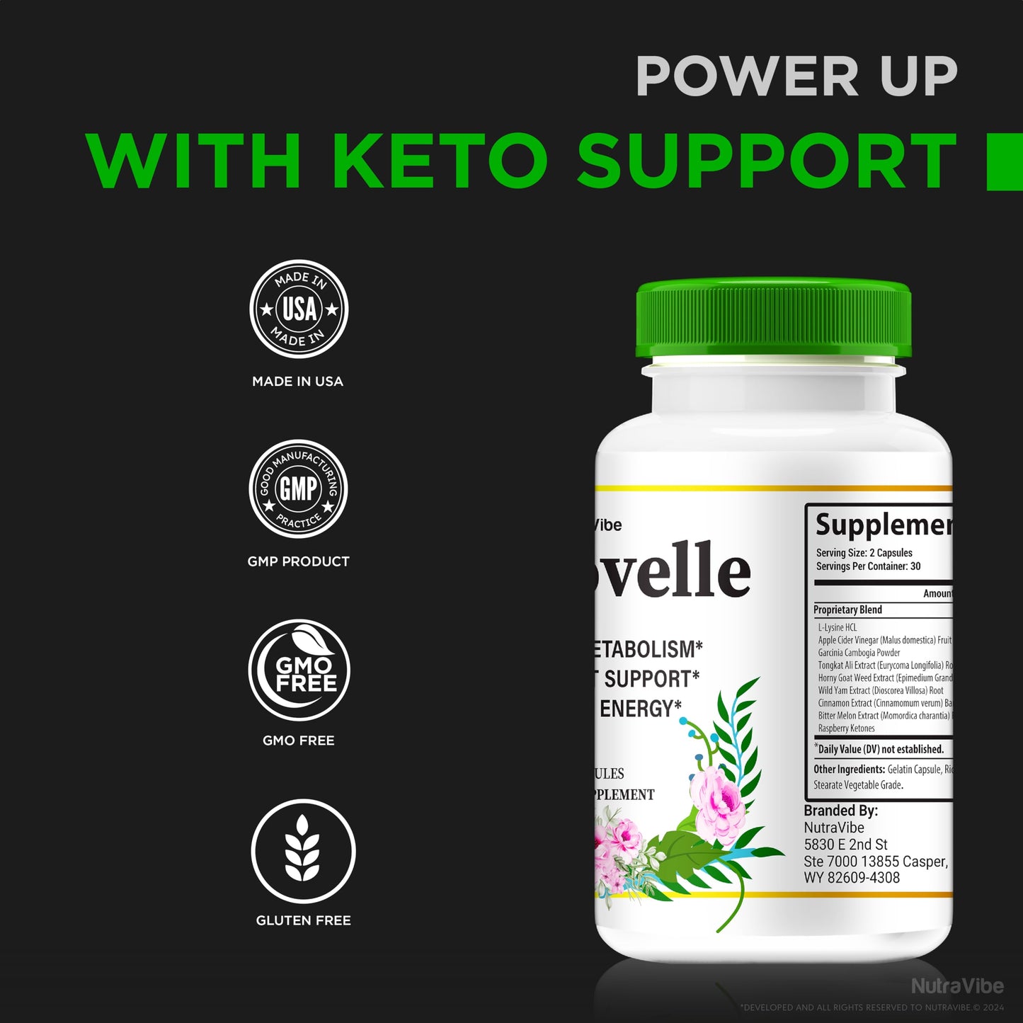 NutraVibe Menovelle Capsule 120 Capsules