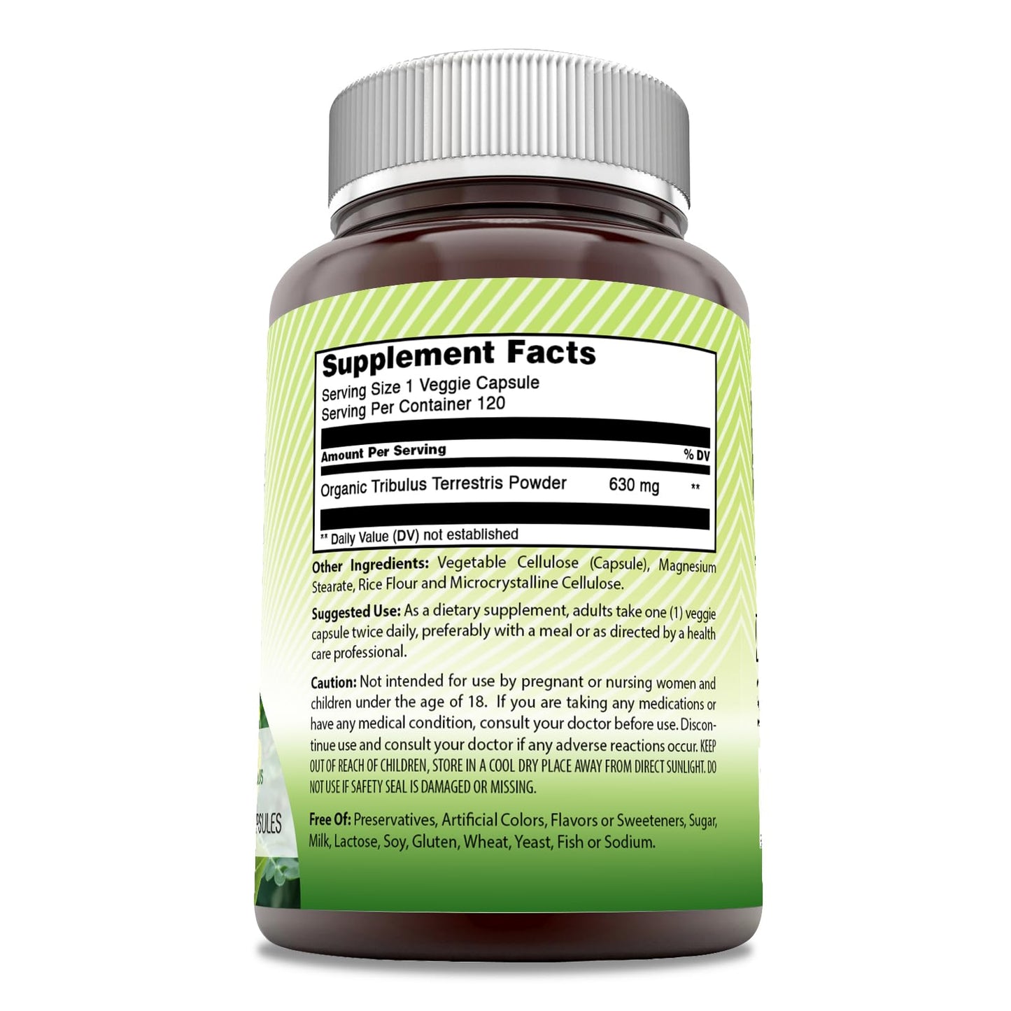 Amazing India Tribulus Supplement Capsule 1 Count