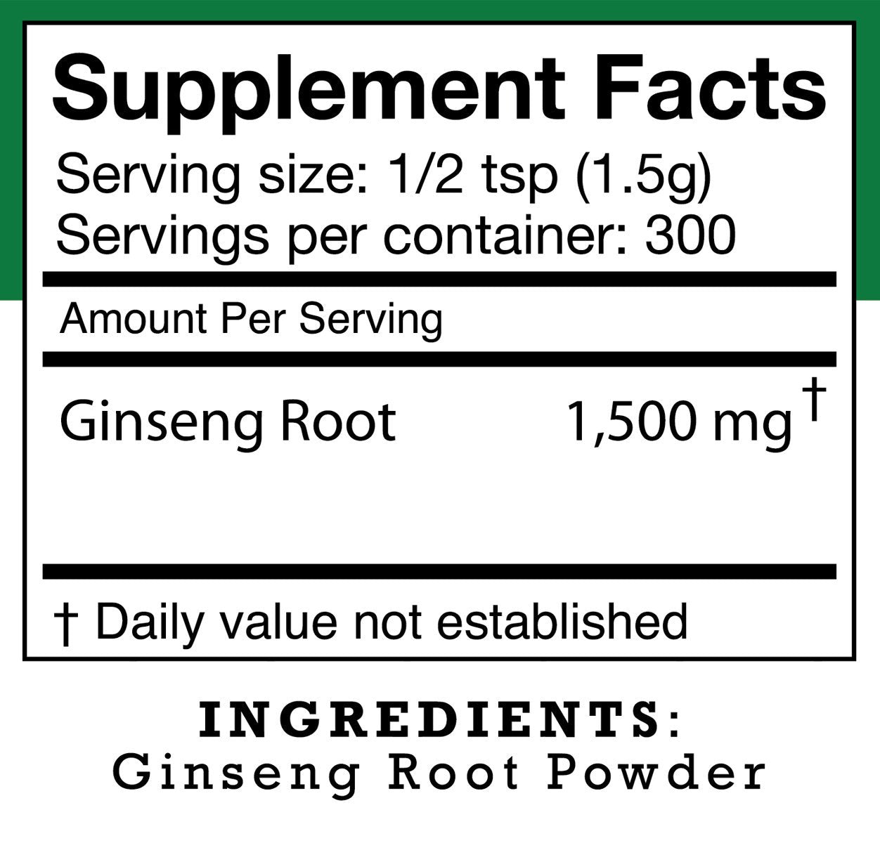 Stakich American Ginseng Root Powder 16 Ounce