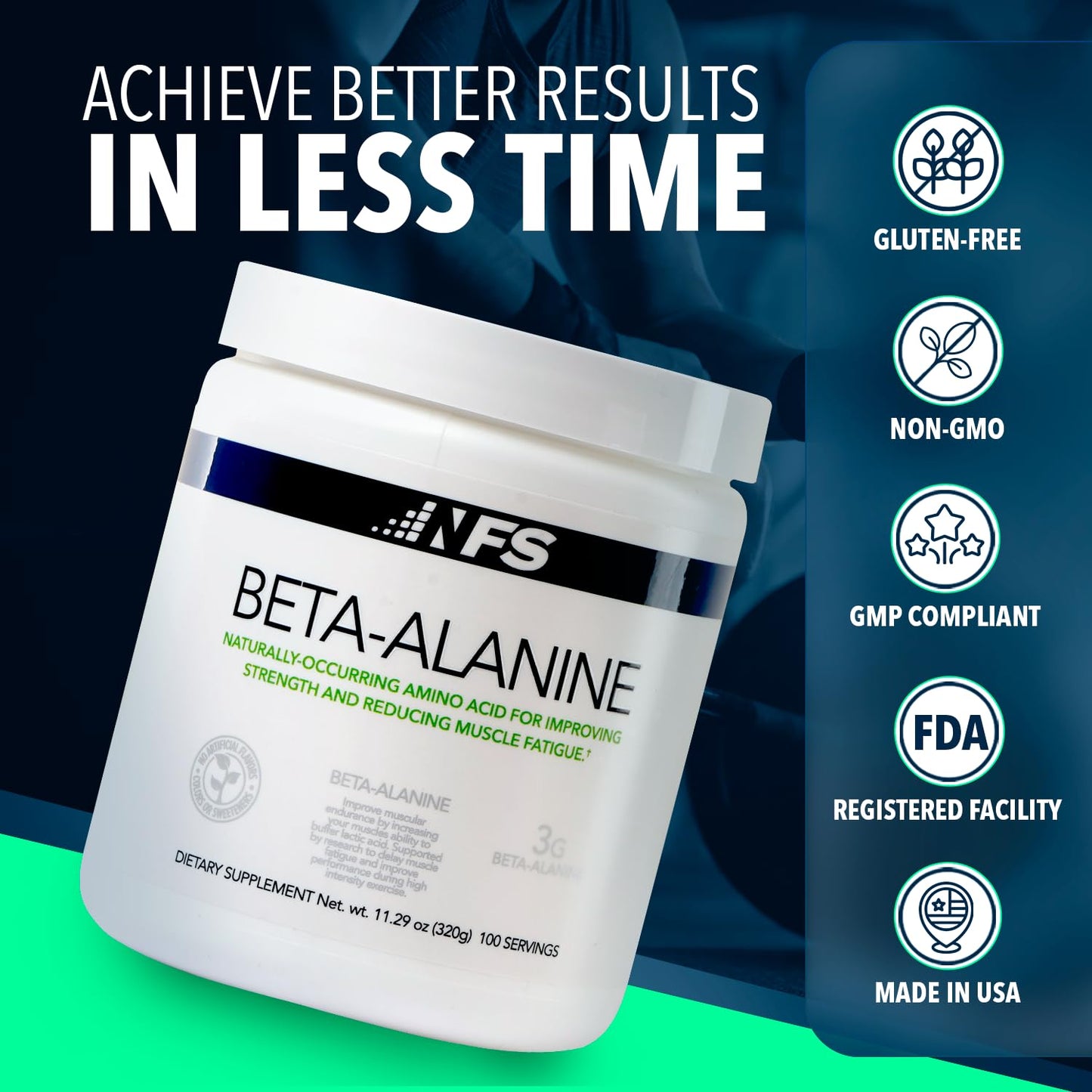 NF Sports Beta-Alanine Powder 12 oz