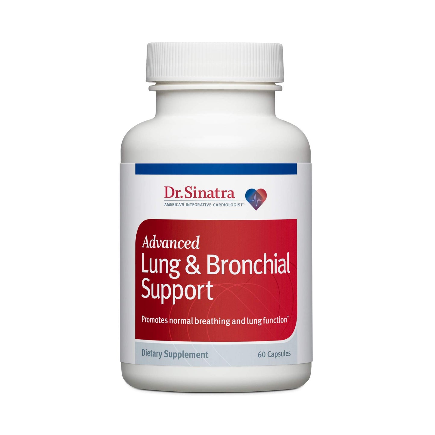 Dr. Sinatra Advanced Lung & Bronchial Support Supplement for Lung Health Support, Clear Breathing and Respiratory Function Capsule 60 Count