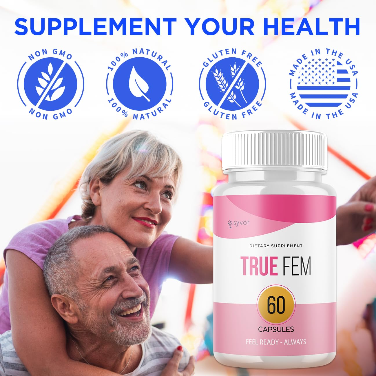 Syvor True Fem Capsules, 60 Count