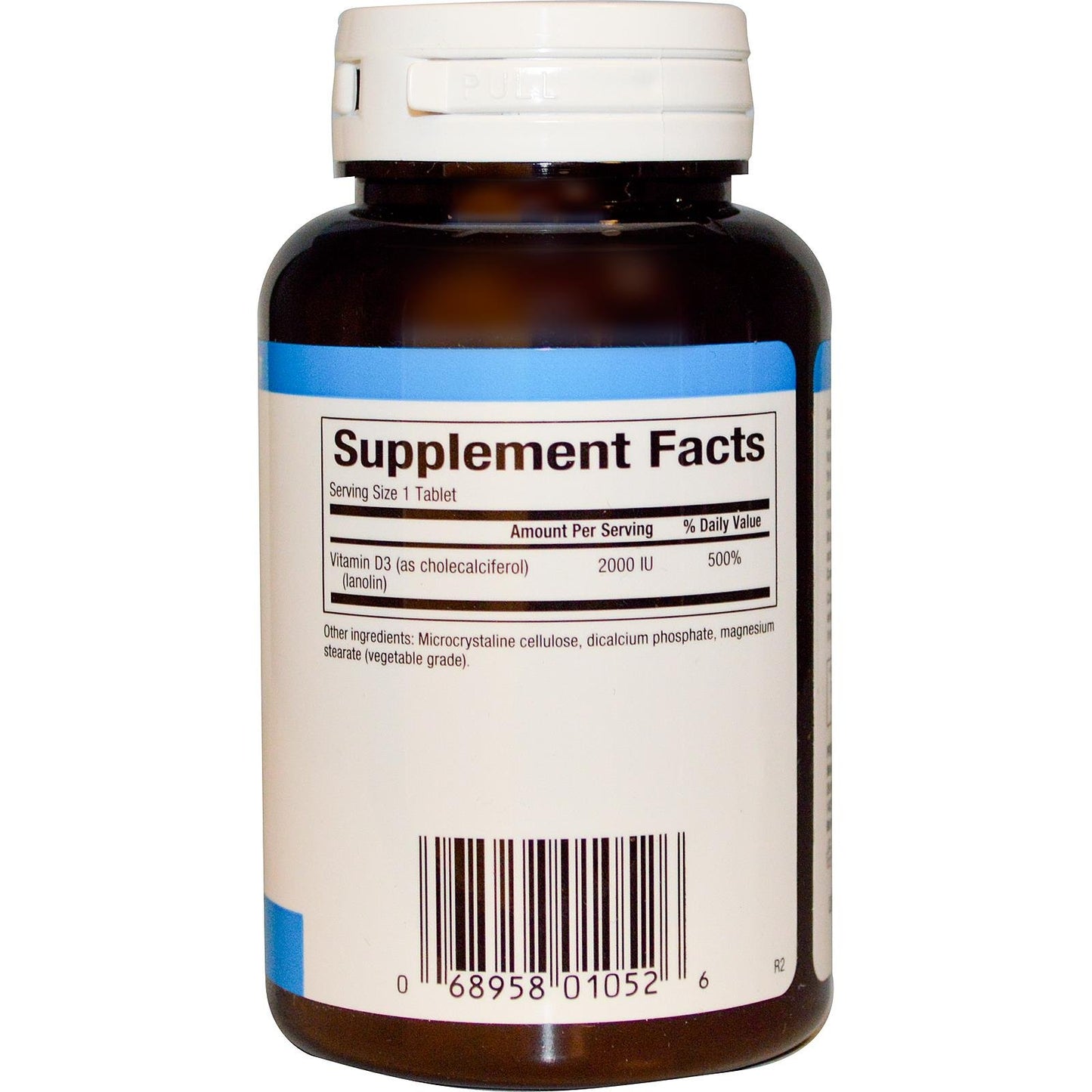Natural Factors Vitamin D3 2000IU (Tablets), 90 Count