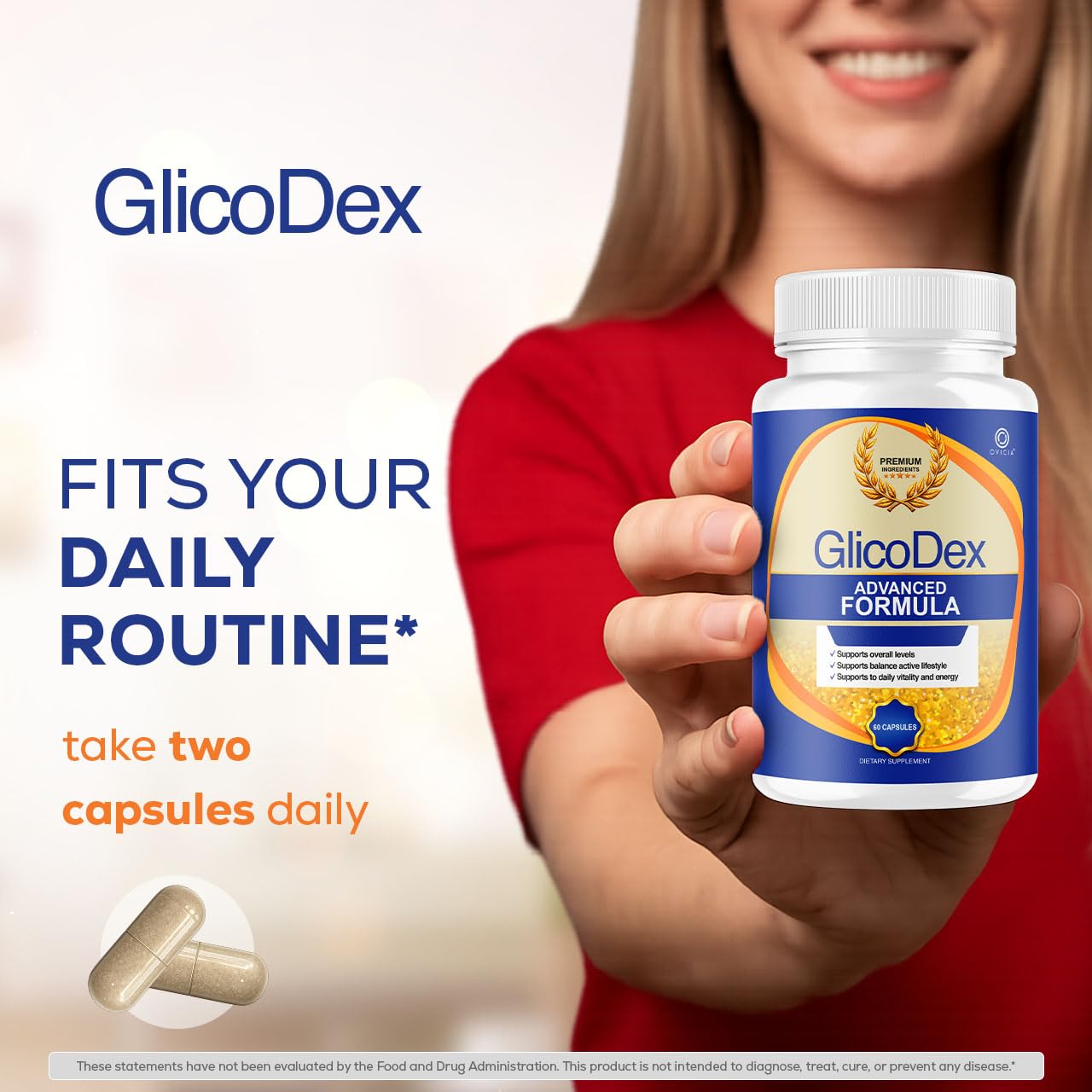 OVICIA GlicoDex Capsules 120 Capsules