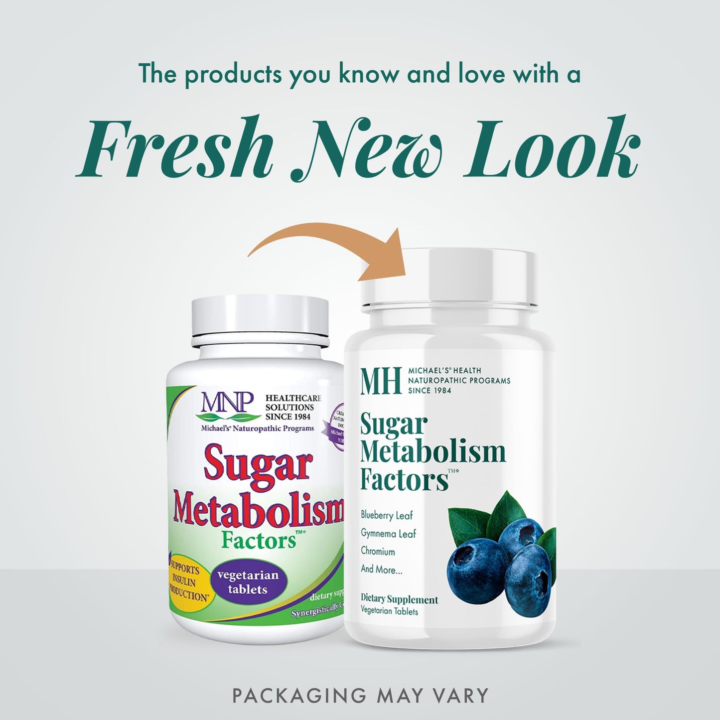 MICHAEL'S Health Naturopathic Programs Sugar Metabolism Factors Tablets 90