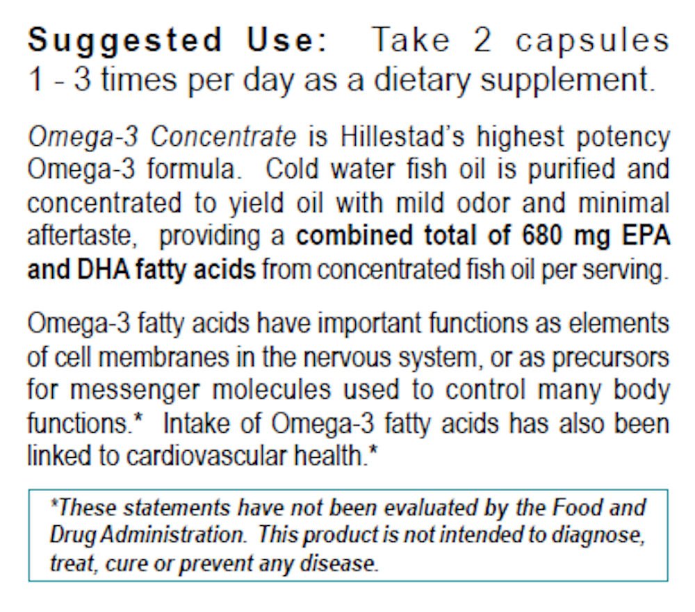 Dialyvite Omega-3 Concentrate Dietary Supplement Softgel 120