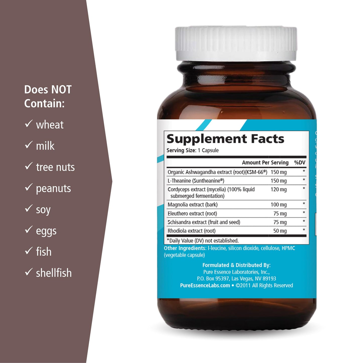PURE ESSENCE LABS Calm Essence Capsule 30 Count