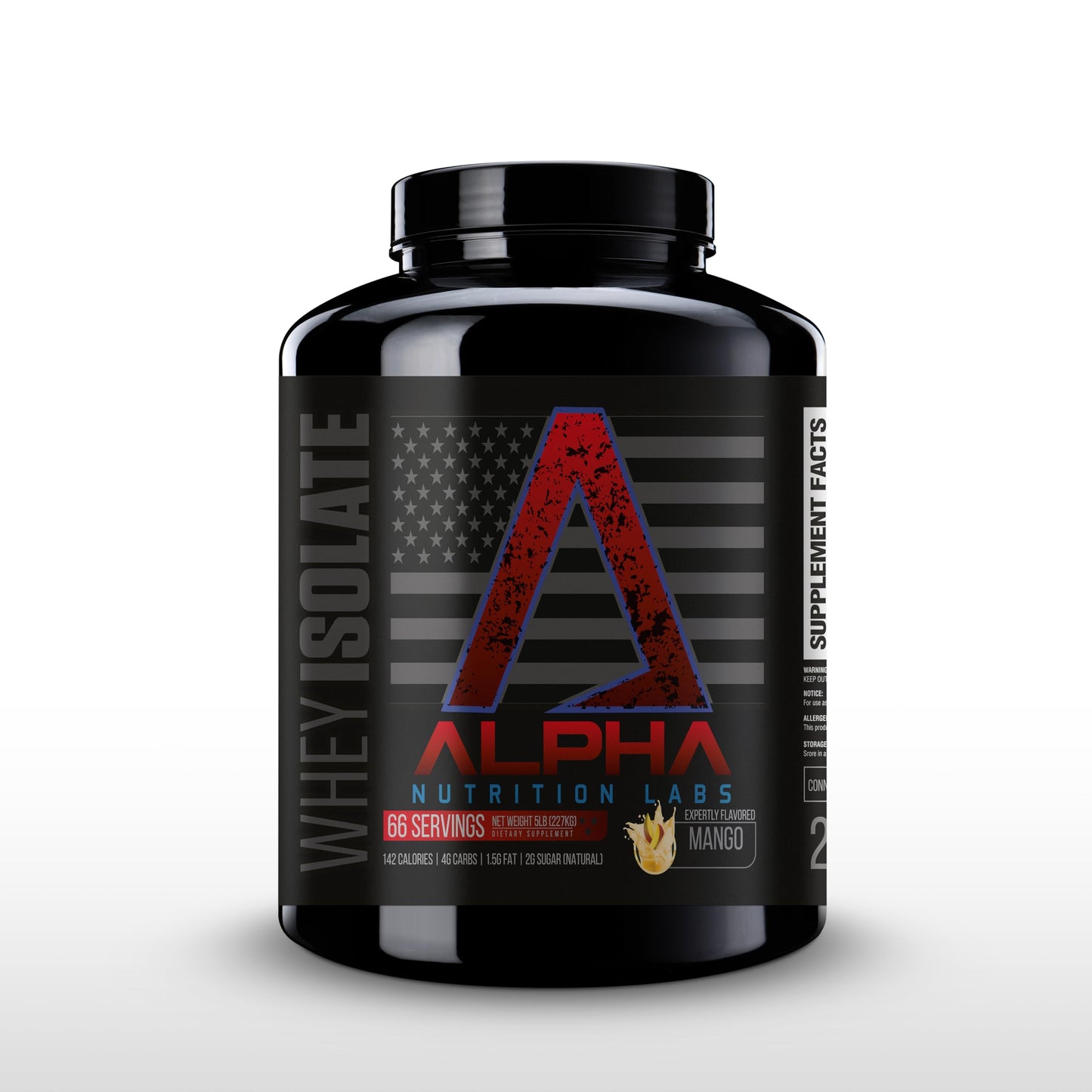 Alpha Nutrition Labs Whey Isolate Protein Powder 8007