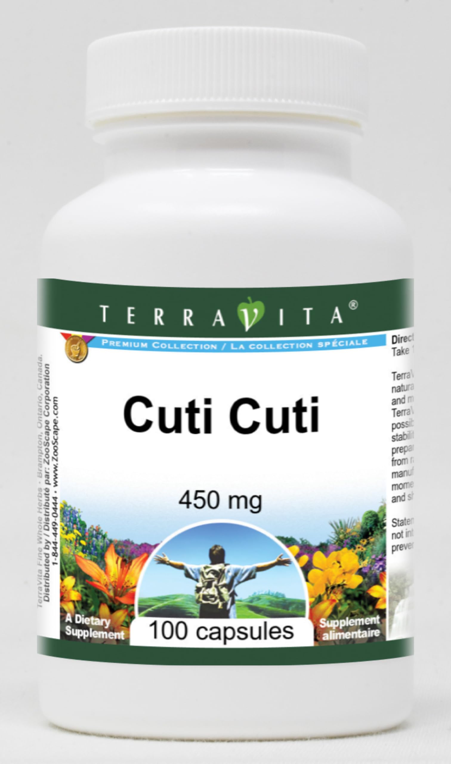 Terravita Cuti Cuti - 450 mg, 100 Capsules