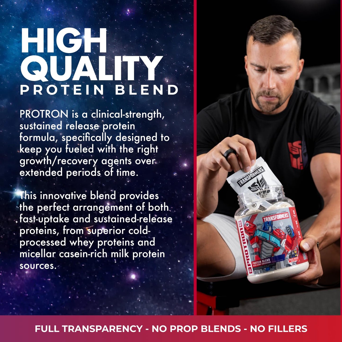 Core Nutritionals Transformers Protron Protein Powder 32 Servings
