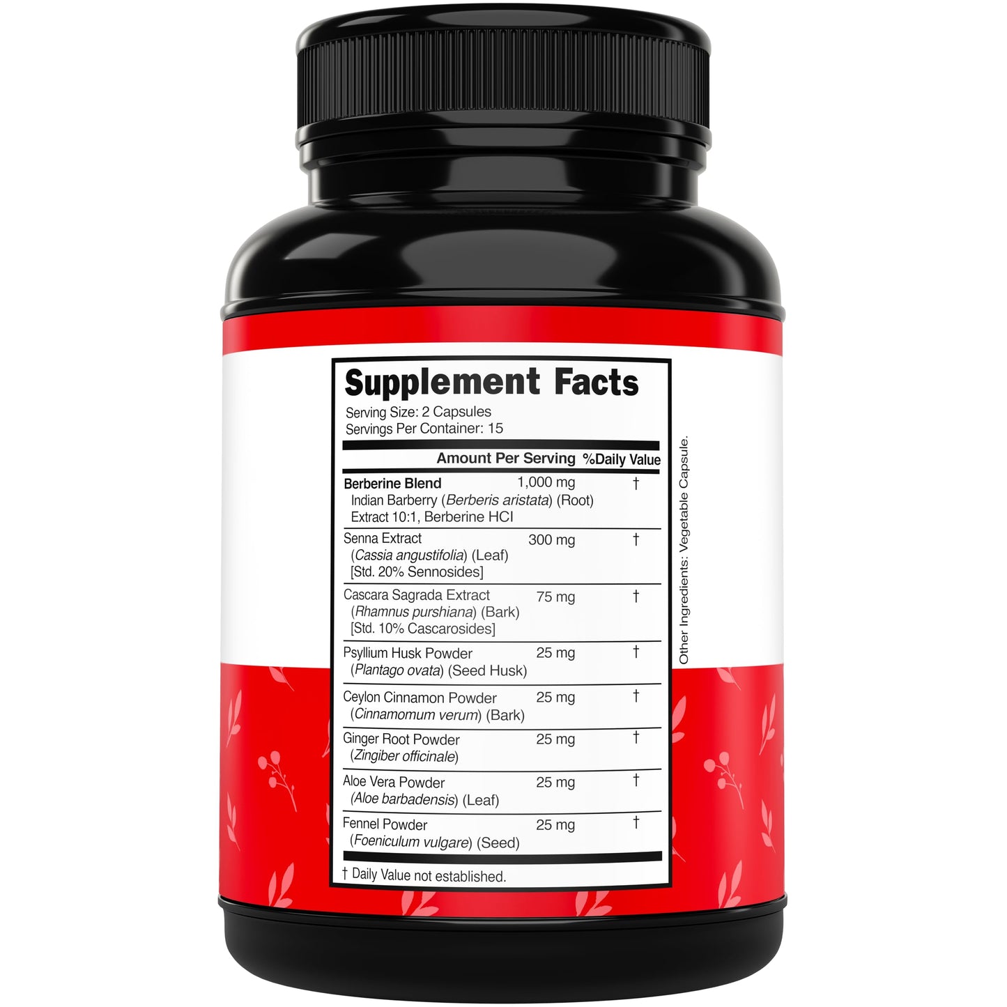 Dorado Nutrition GLP-1 Berberine 15 Day Gut Cleanse Detox & Metabolism Support 30 Capsules