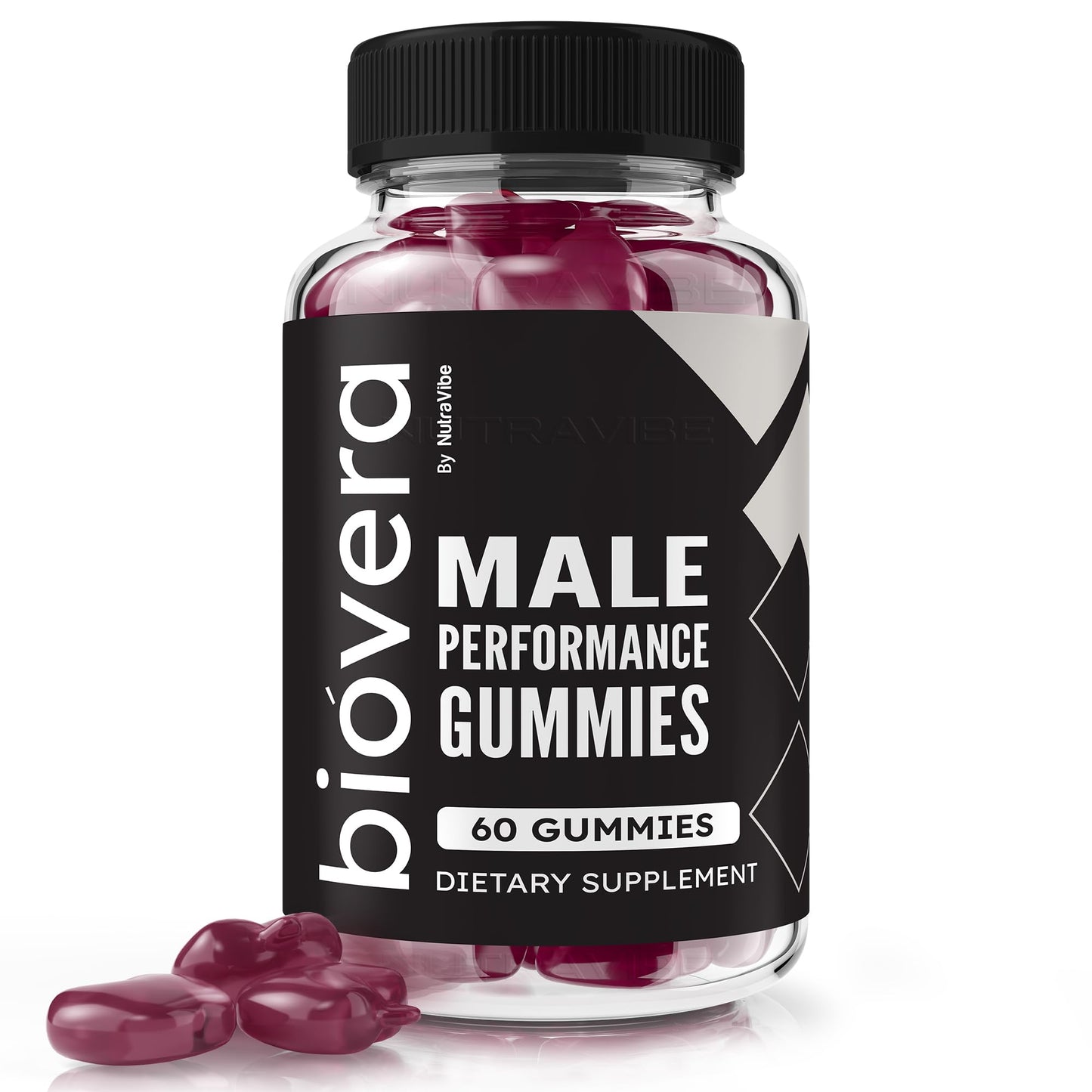 NutraVibe Biovera Gummies Gummy 60 Count