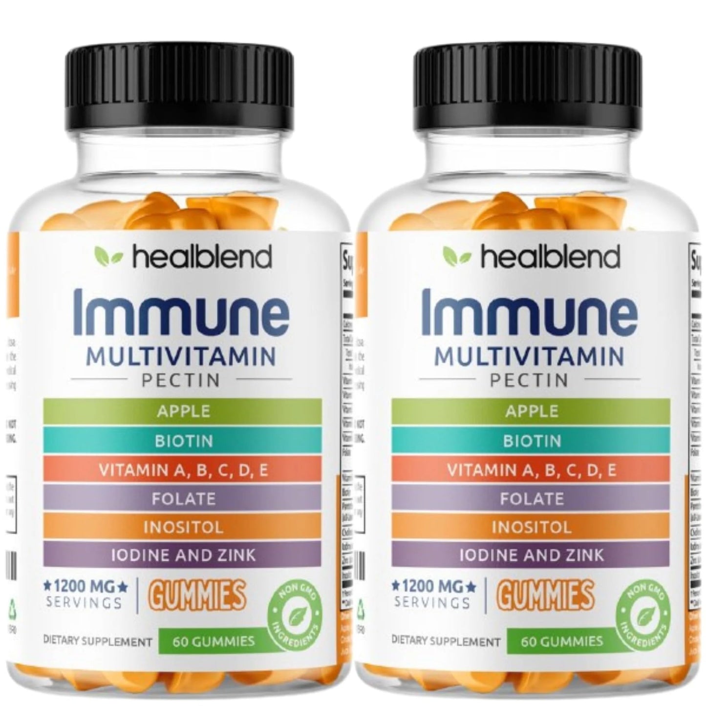 healblend Power-Packed Multivitamin Bear Gummies for Adult 60 Gummies