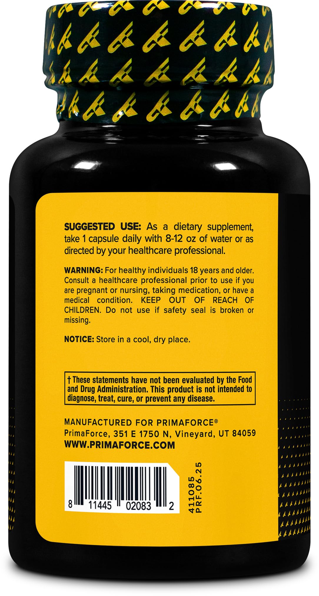 Primaforce L-Theanine Capsules, 120 Capsules