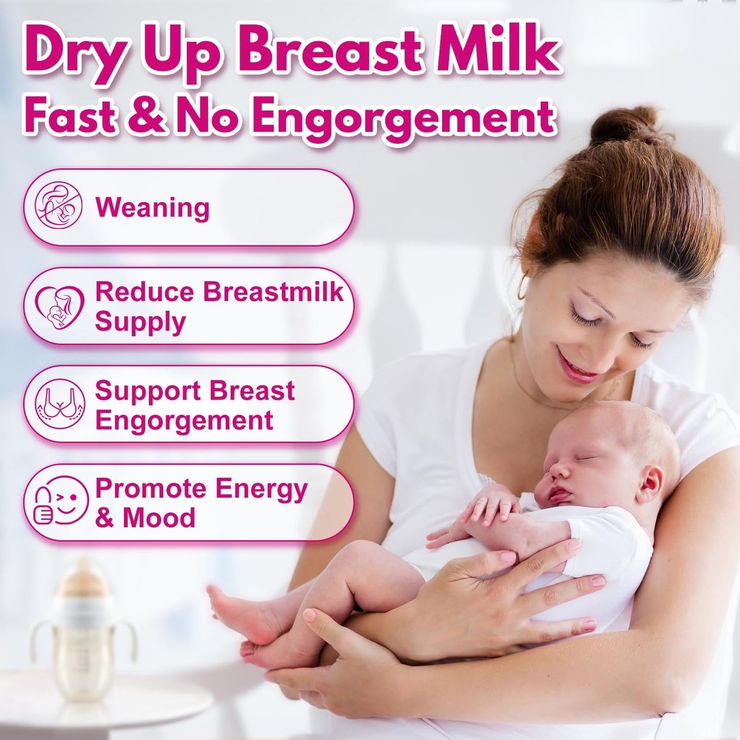 Jkrova Dry Up Breastmilk Capsules, 90 Count