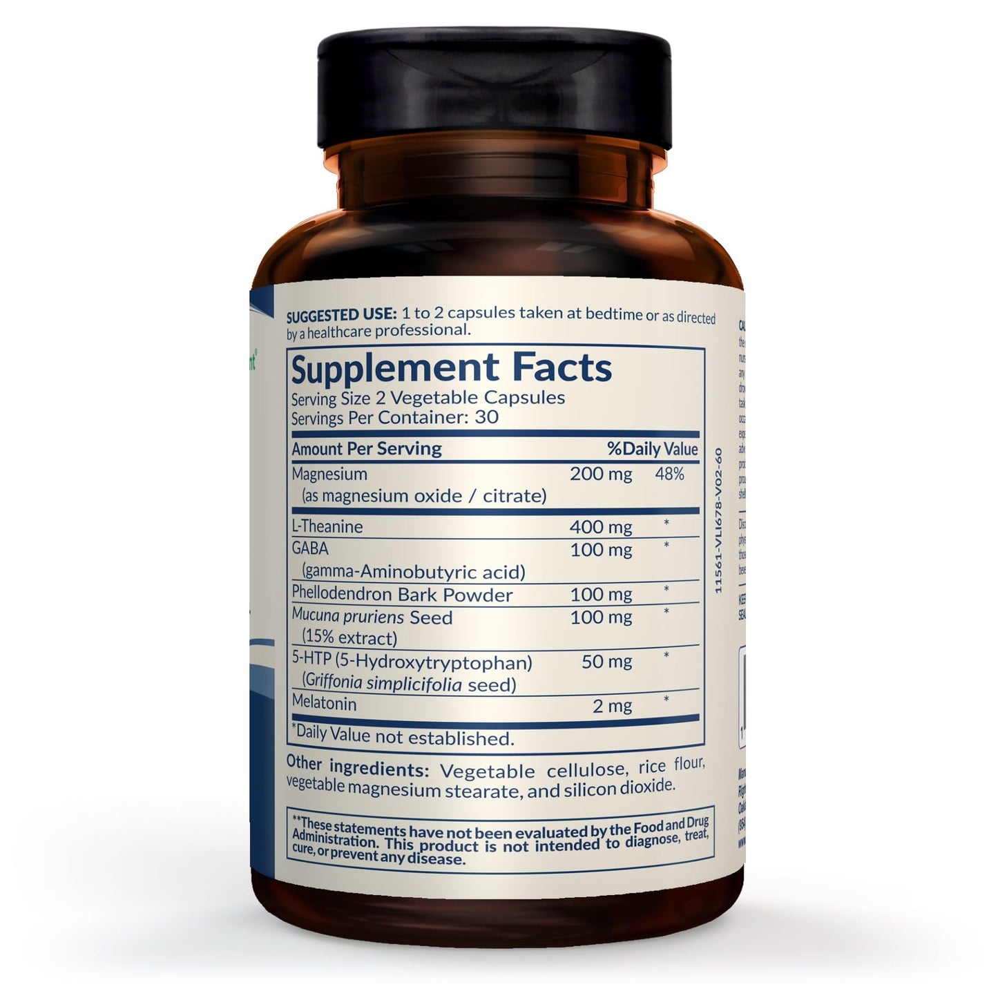 RIGHT ELEMENT Sleep Formula Capsule, 60 Count