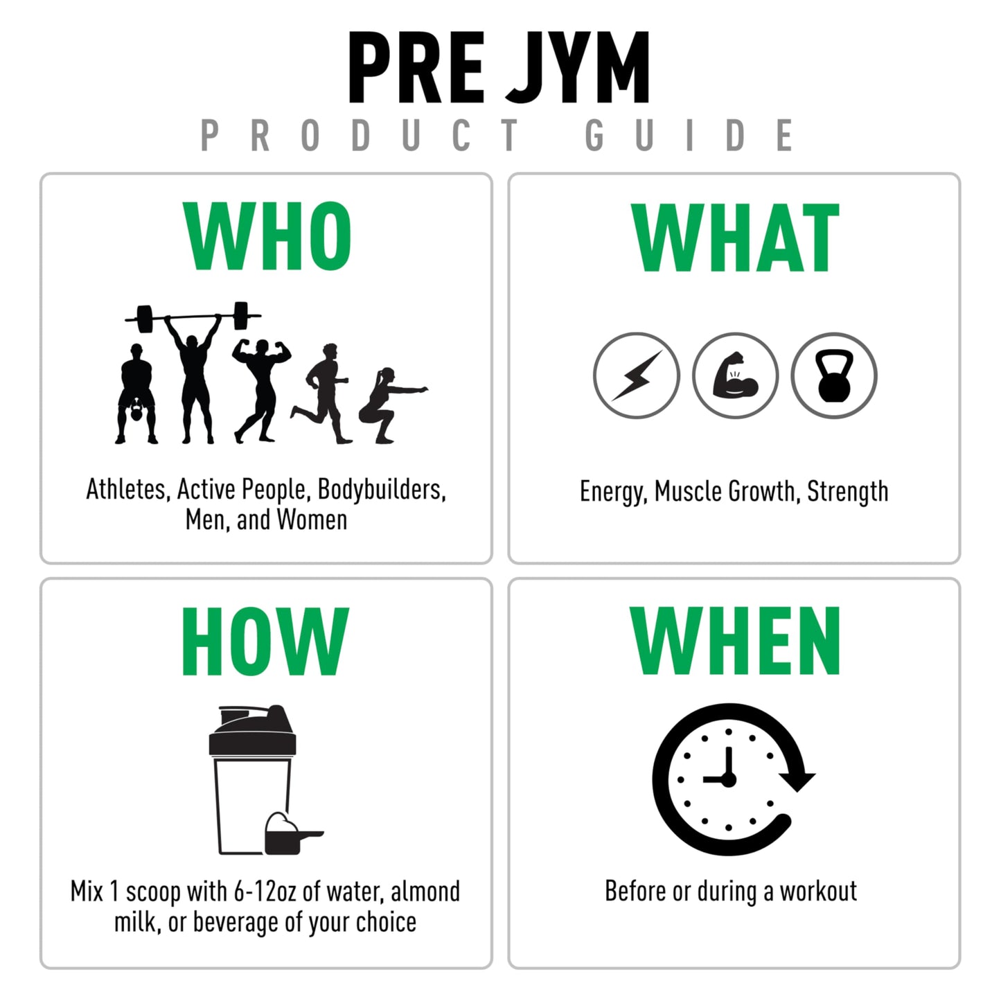 JYM Supplement Science Pre JYM Pineapple Strawberry Pre Workout Powder, 27 Servings