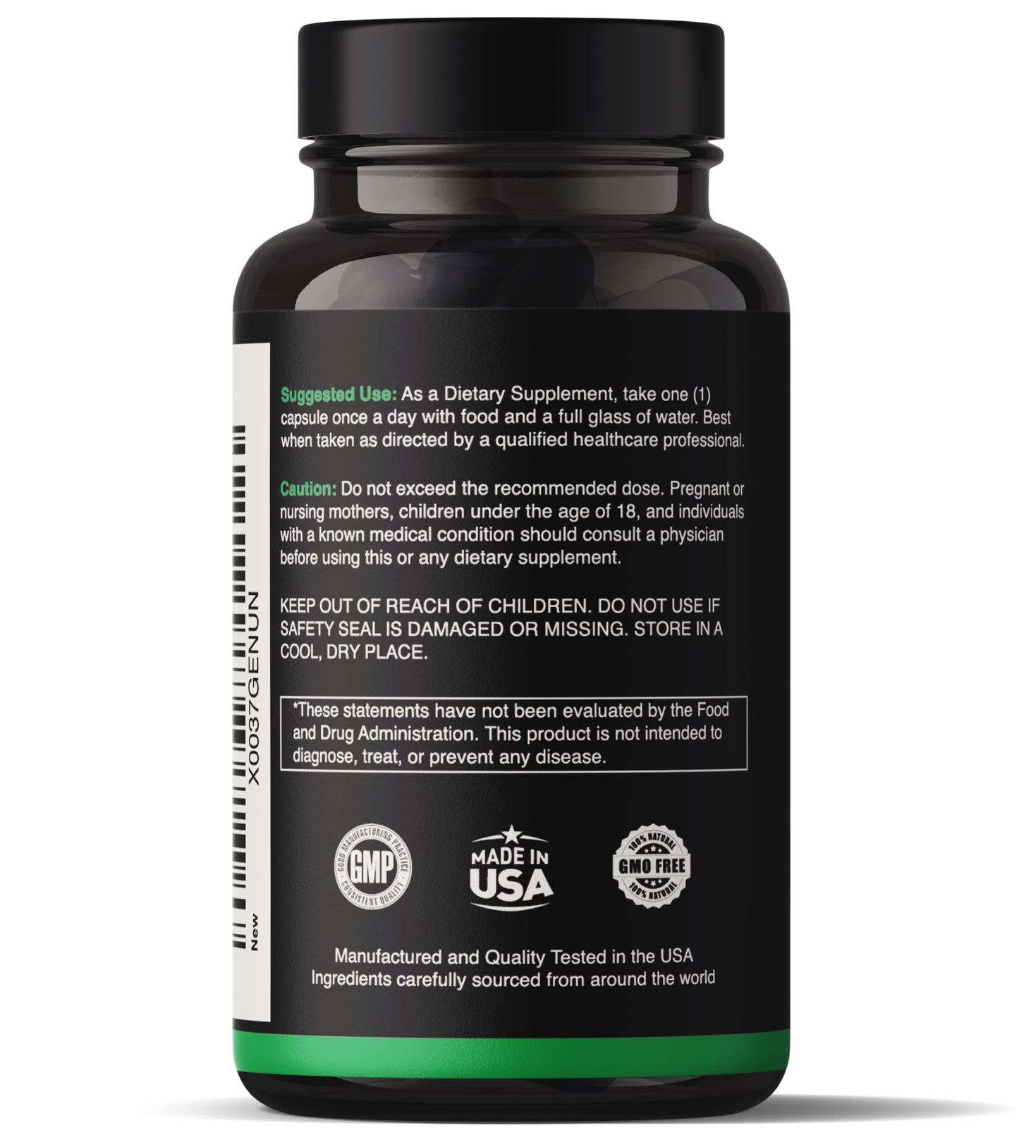 Natgrown Saw Palmetto for Men 500 mg Prostate Health & DHT Blocker Capsule, 120 Count