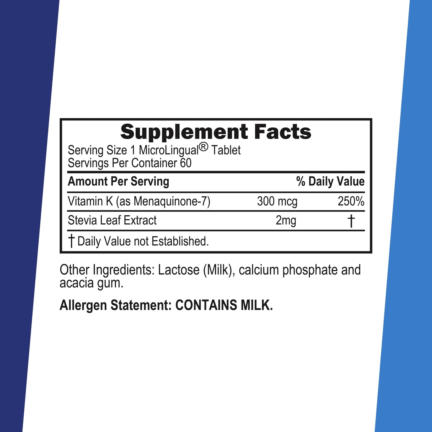 Superior Source Vitamin K2 MK-7 (Menaquinone-7), 300 mcg Tablet, 60 Count