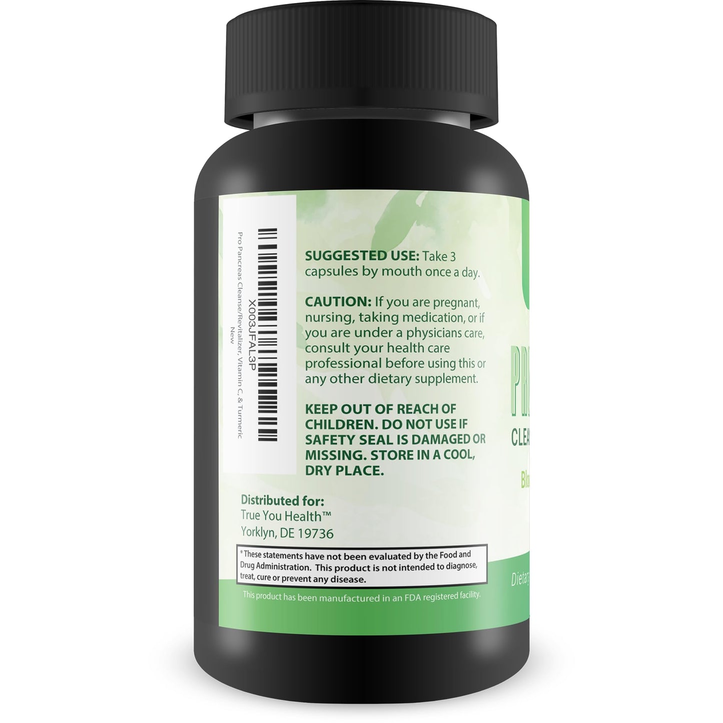 Generic Pro Pancreas Cleanse/Revitalizer Capsule, 1 Count