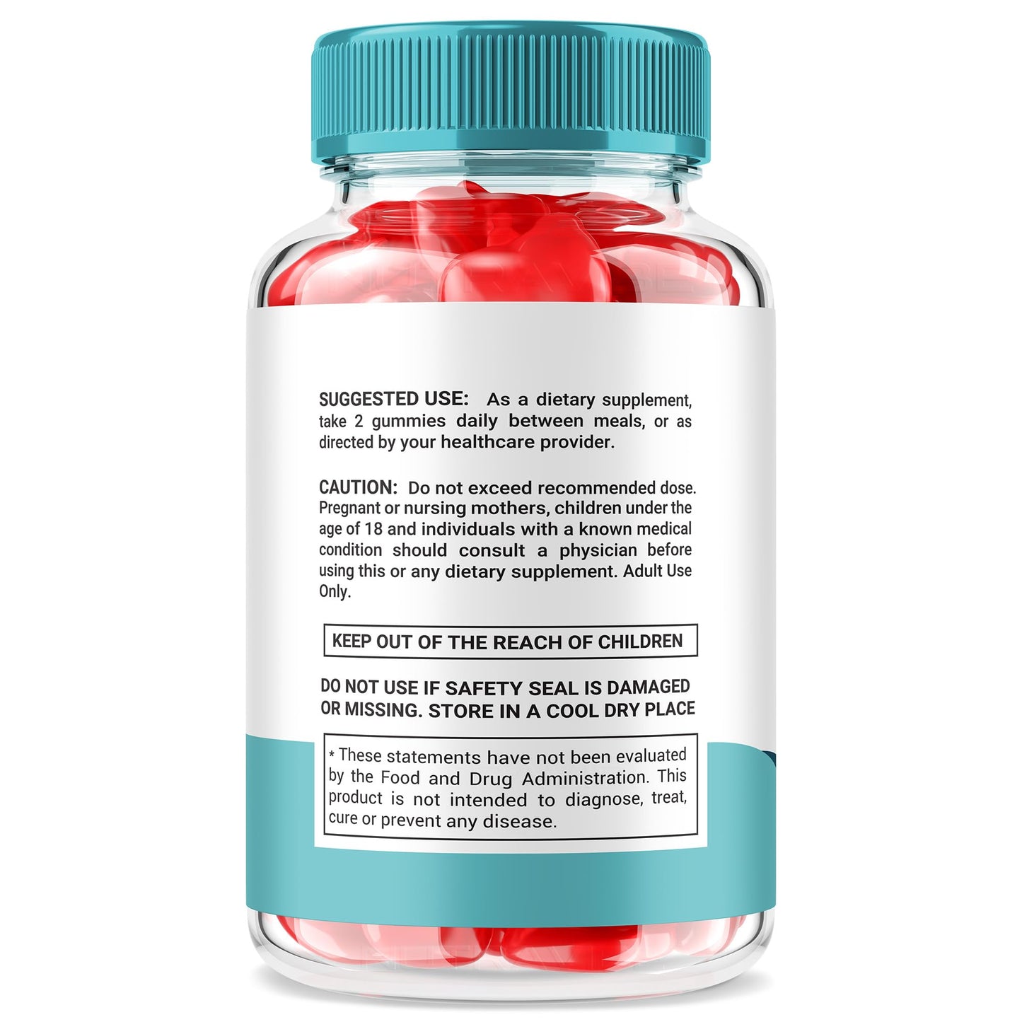 NutraVibe Teniva Keto Gummies, 180 Gummies