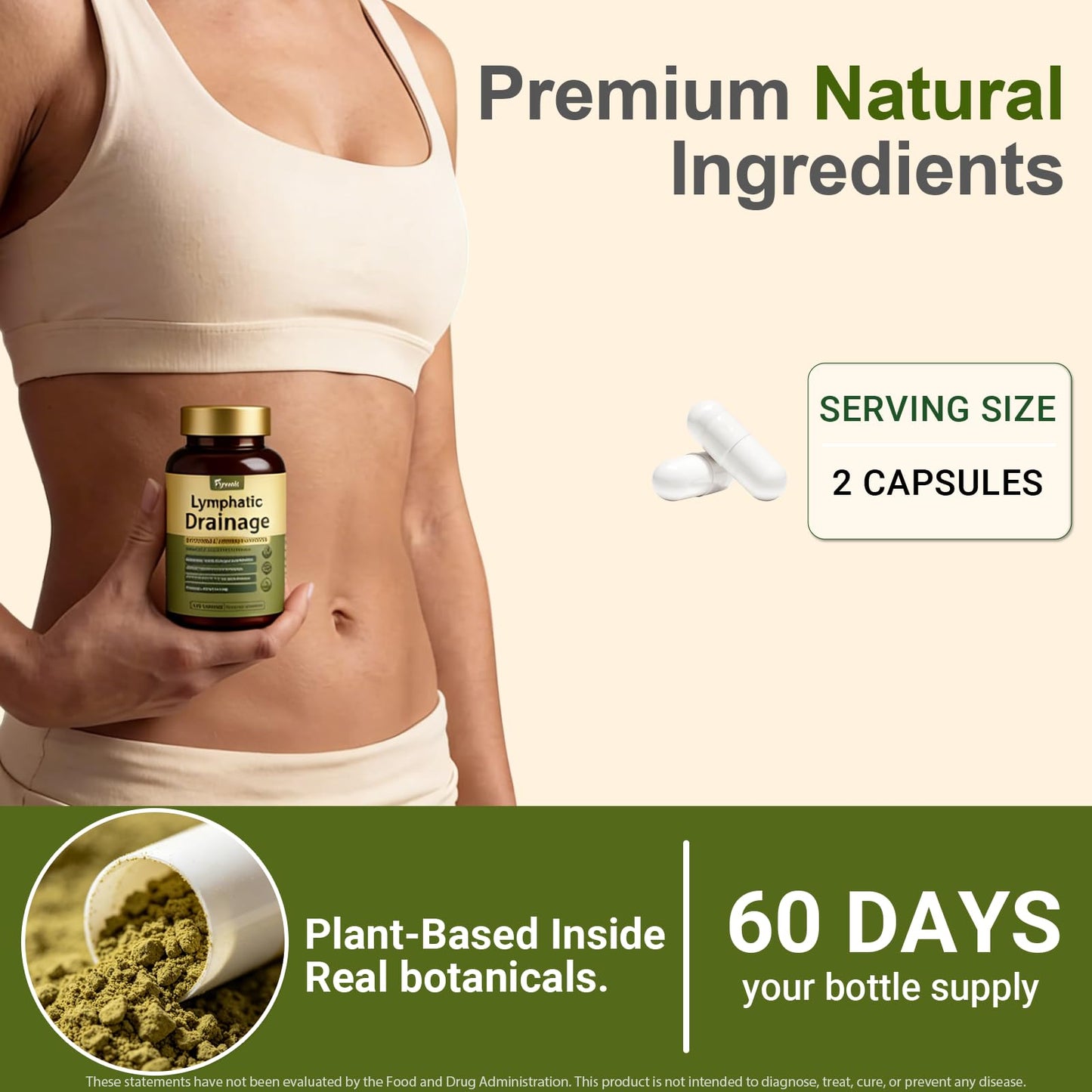 Pyrrolift Lymphatic Drainage Capsules, 120 Capsules