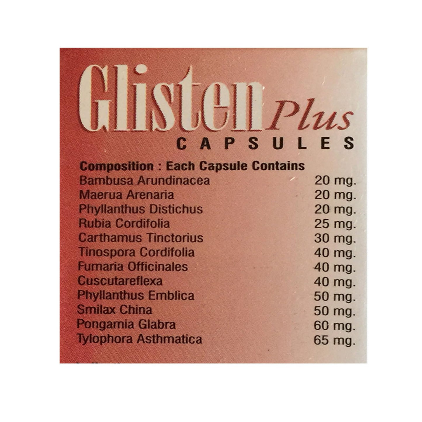 Generic Glisten Plus Reveal Younger Looking Skin 60 Capsules