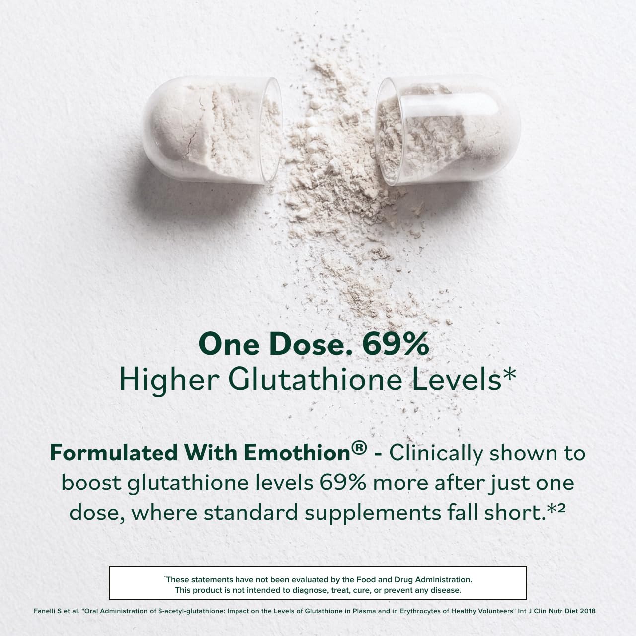 Prominent Nutrition S-Acetyl L-Glutathione Supplement Capsules 120 Capsules
