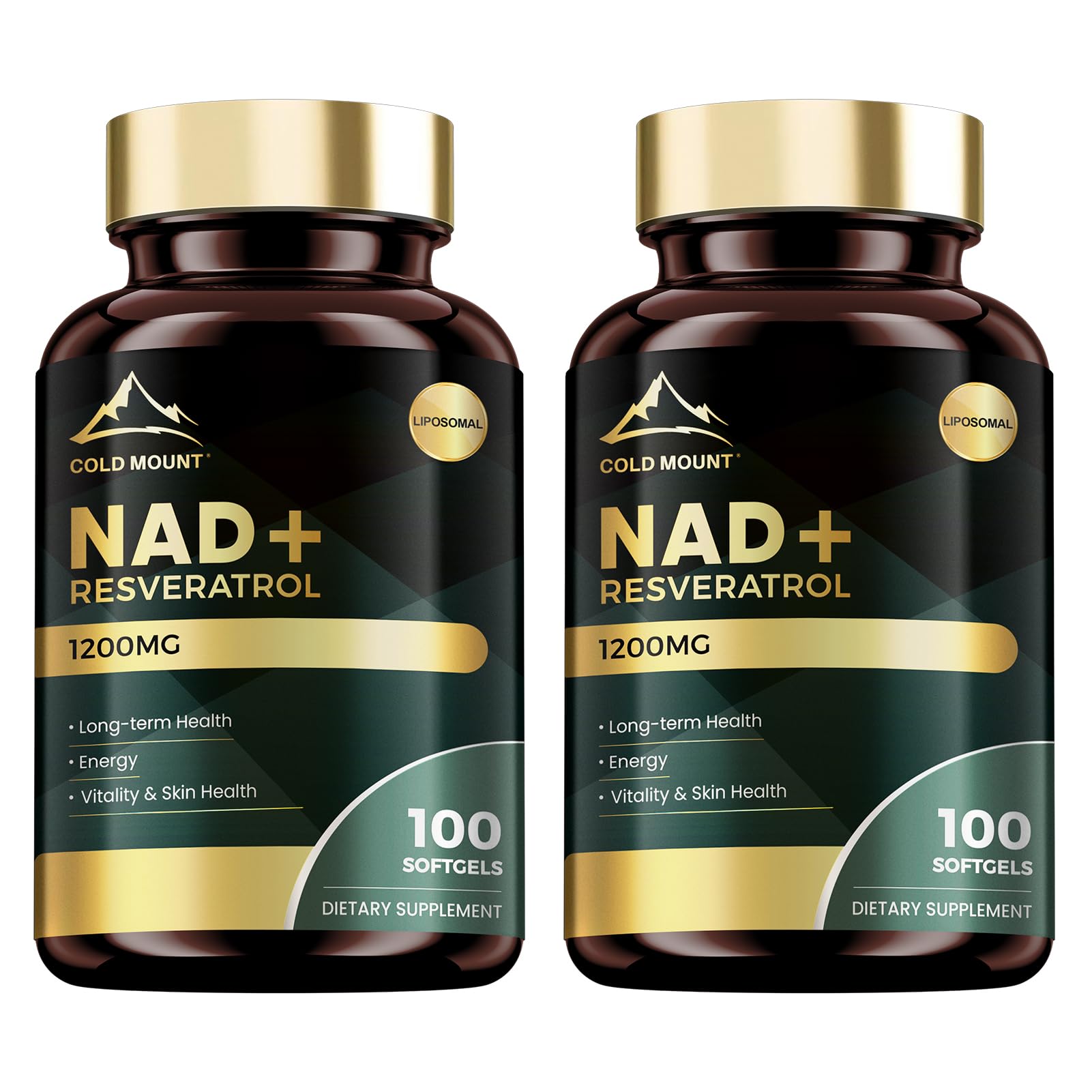 MEGNETA NAD Supplement with Trans-Resveratrol Capsules, 200