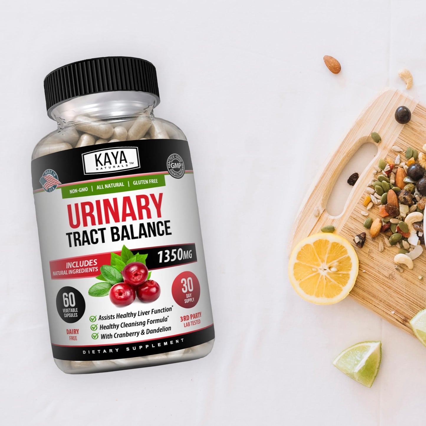 Kaya Naturals D-Mannose Capsules 120 Capsules