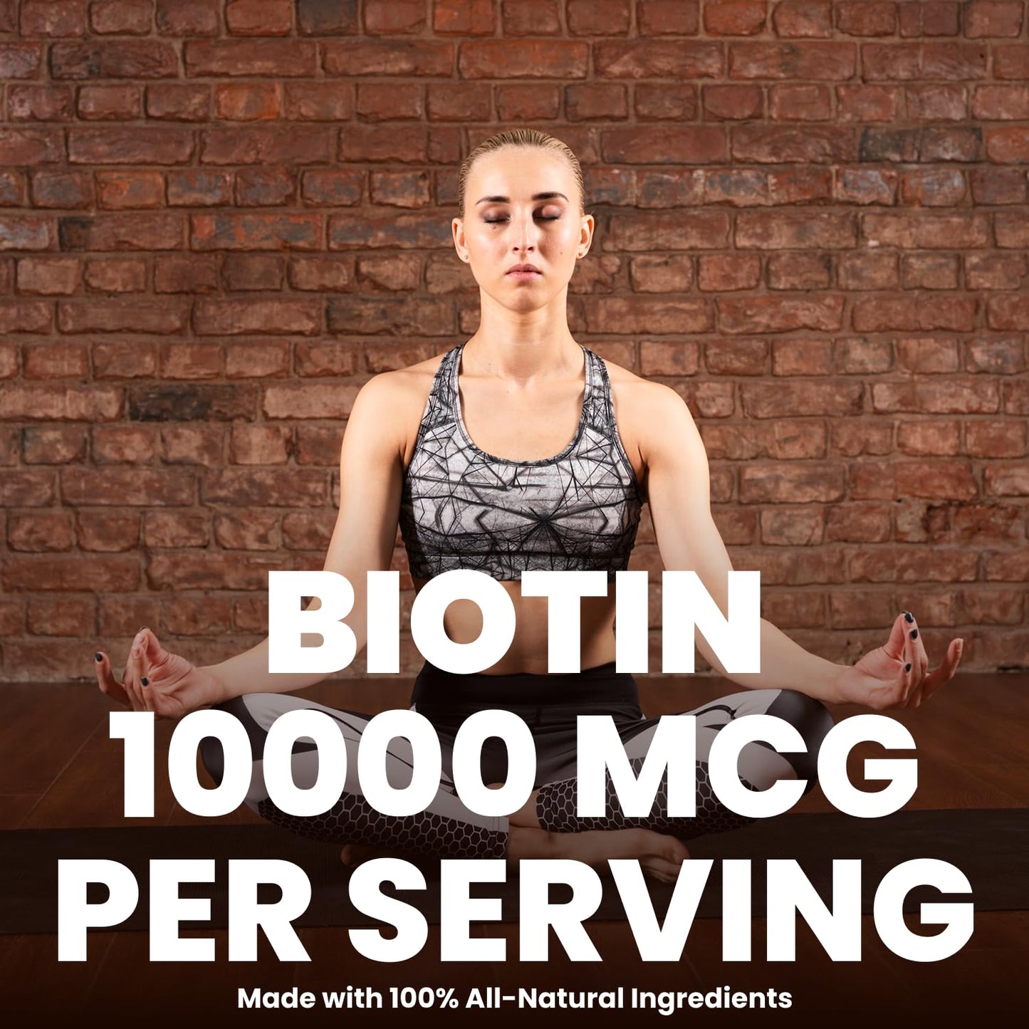 VEDICBLOOM Biotin Capsules 10,000 mcg, 60 Capsules