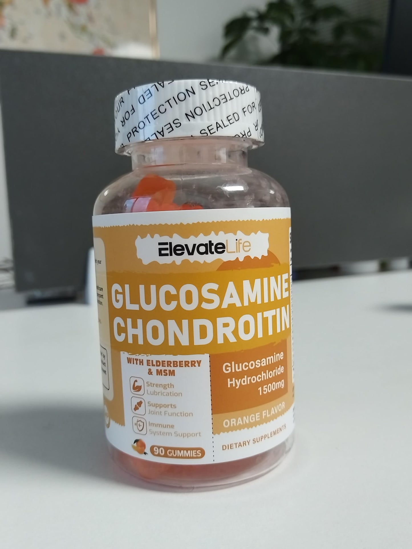 ElevateLife Glucosamine Chondroitin Gummies 90 Count
