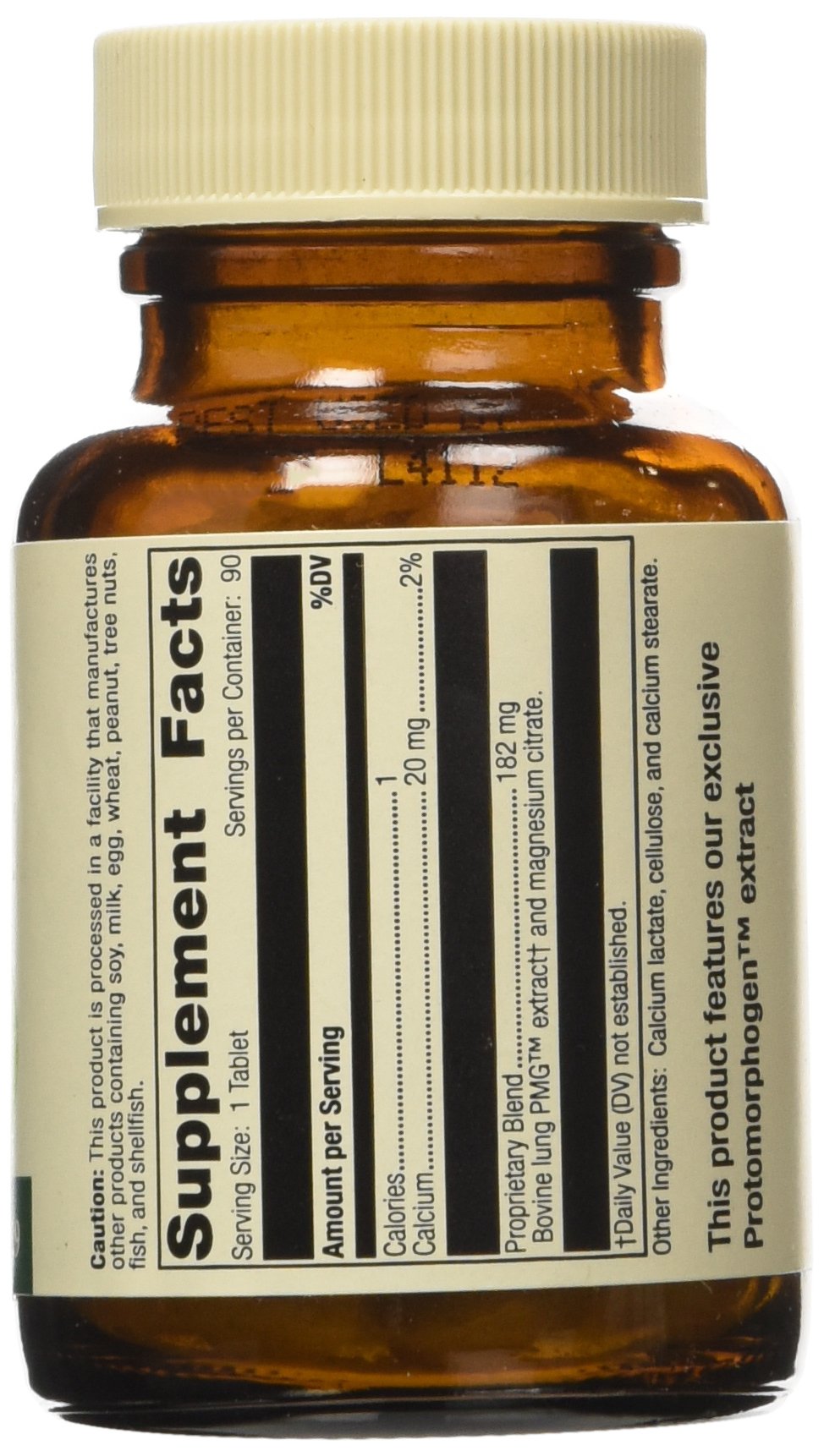 Standard Process Inc Pneumotrophin PMG Tablet 90 Count