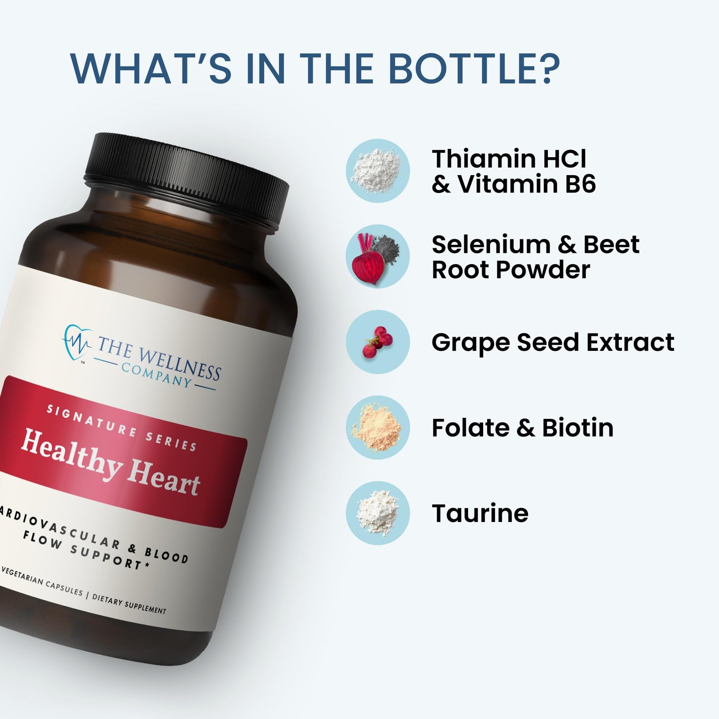 The Wellness Company Healthy Heart Capsules 120