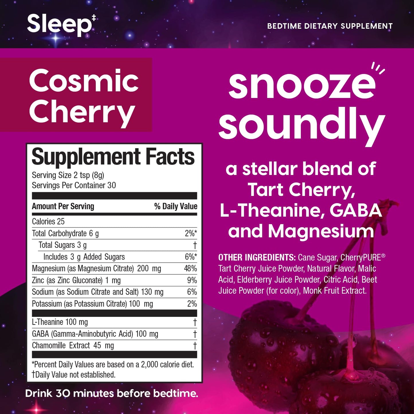HYDRANT Melatonin Free Sleep Aid Powder 8.5 Ounce