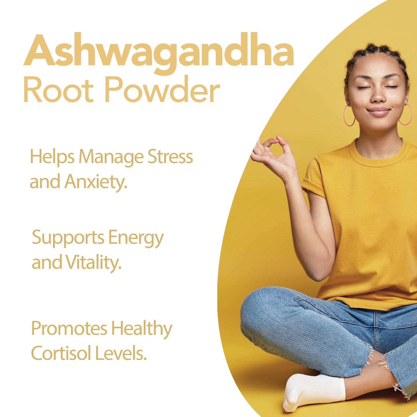 NATGEL Organic Ashwagandha Root Extract Tablets, 60 Tablets