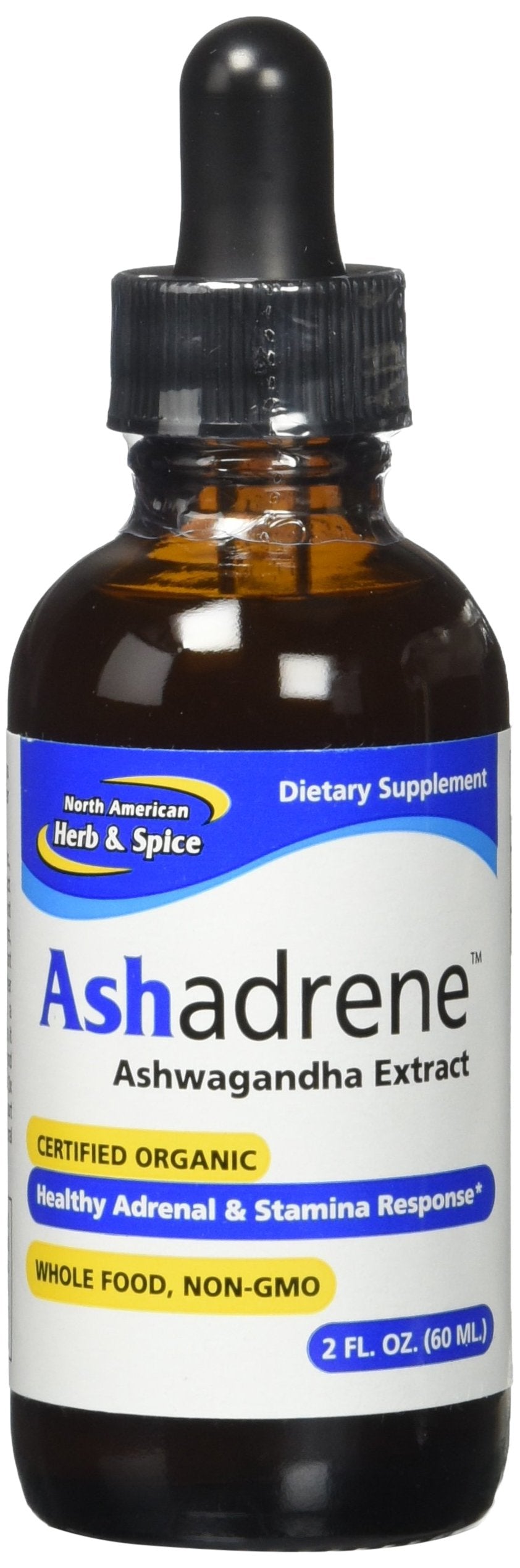 North American Herb & Spice Ashadrene Ashwagandha Capsules, 2 Capsules