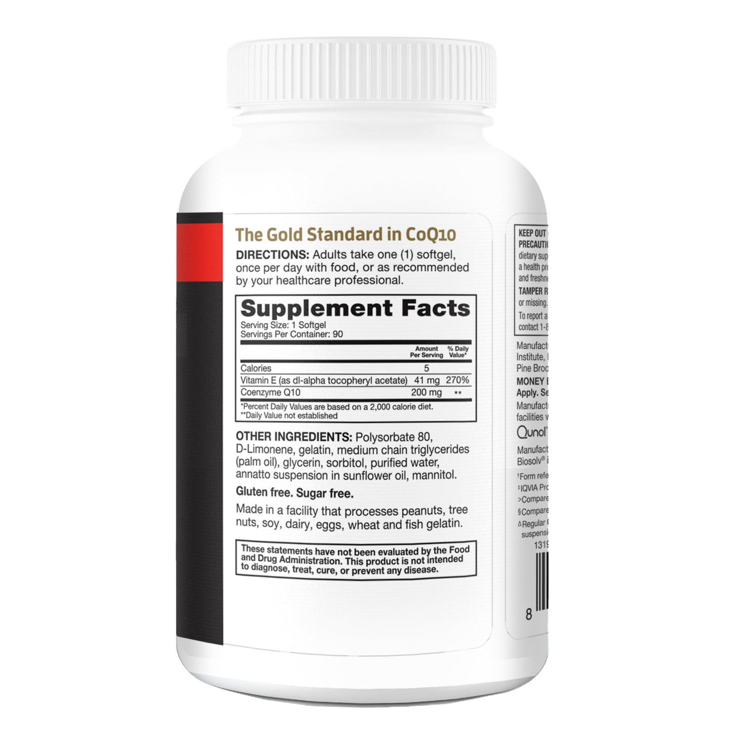 Qunol CoQ10 Softgels 200mg, 90 Count