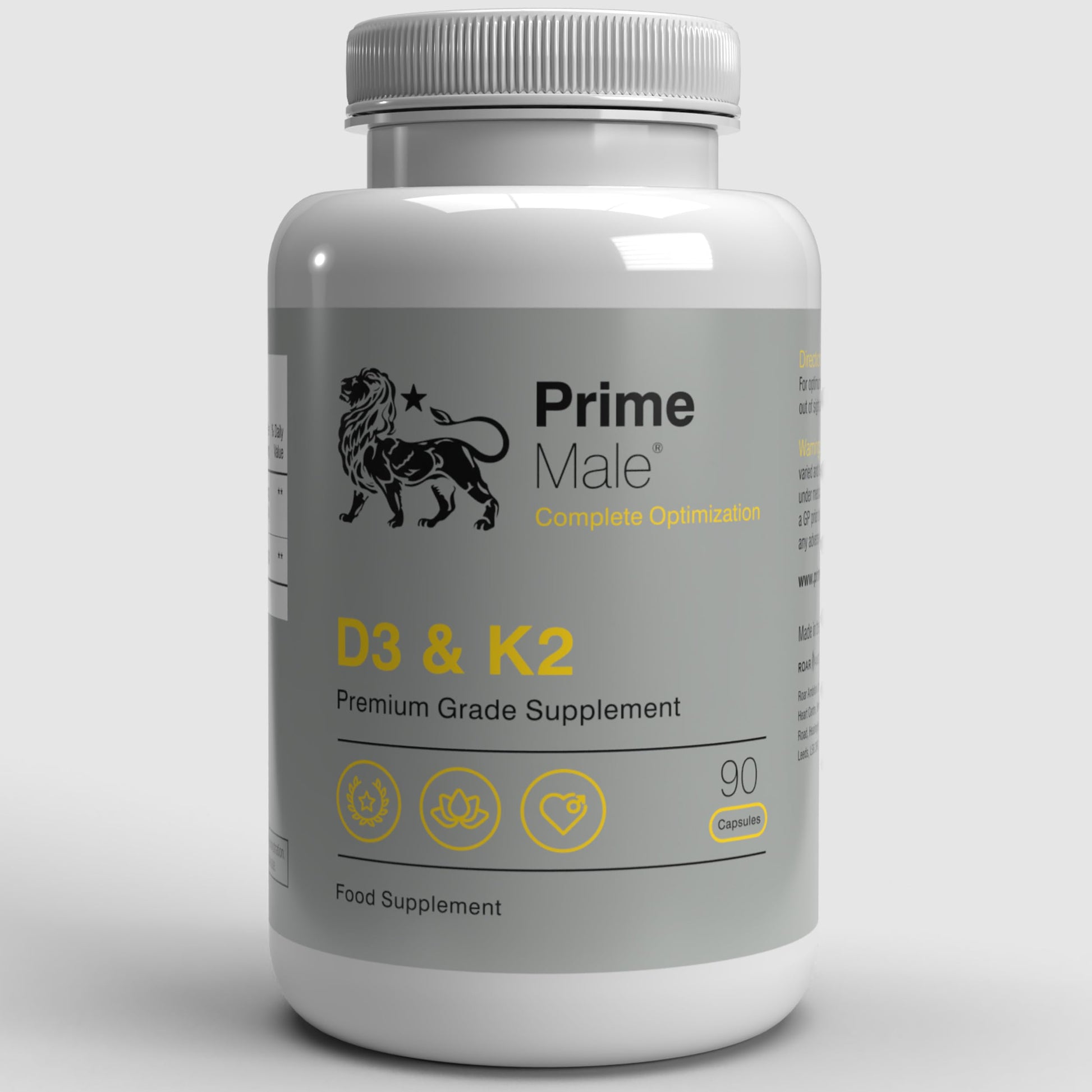Prime Male D3 & K2 Capsule 1 Count