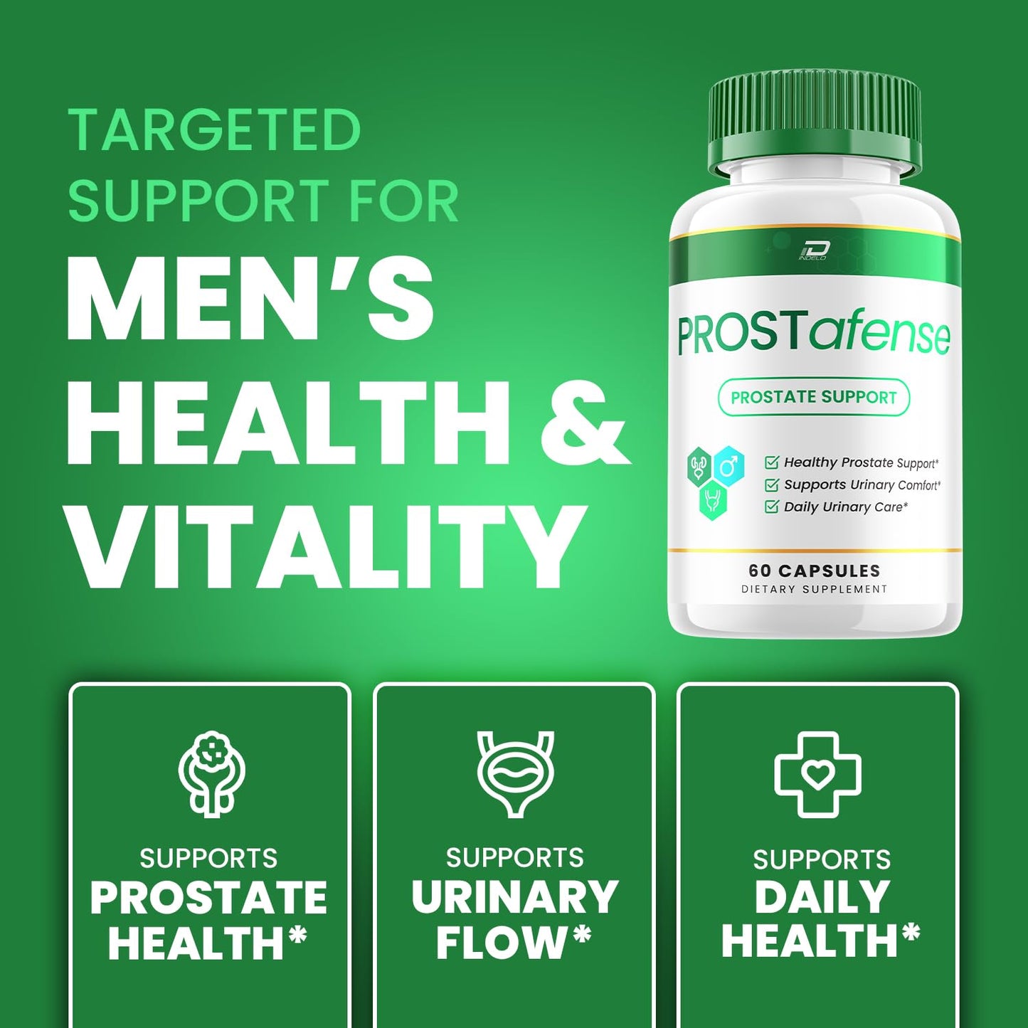 Indelo Prostafense Capsule 180 Capsules