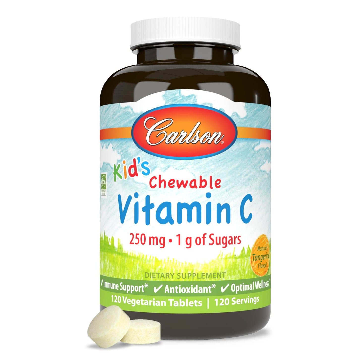 Carlson Kid's Vitamin C Tablet 120 Tablets